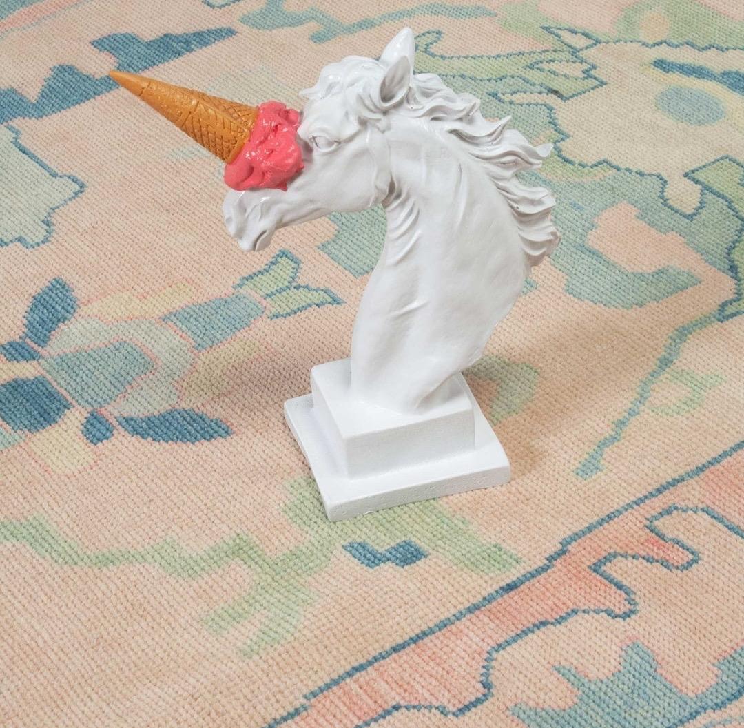 Light pink Handmade Handknotted Wool Area Rug