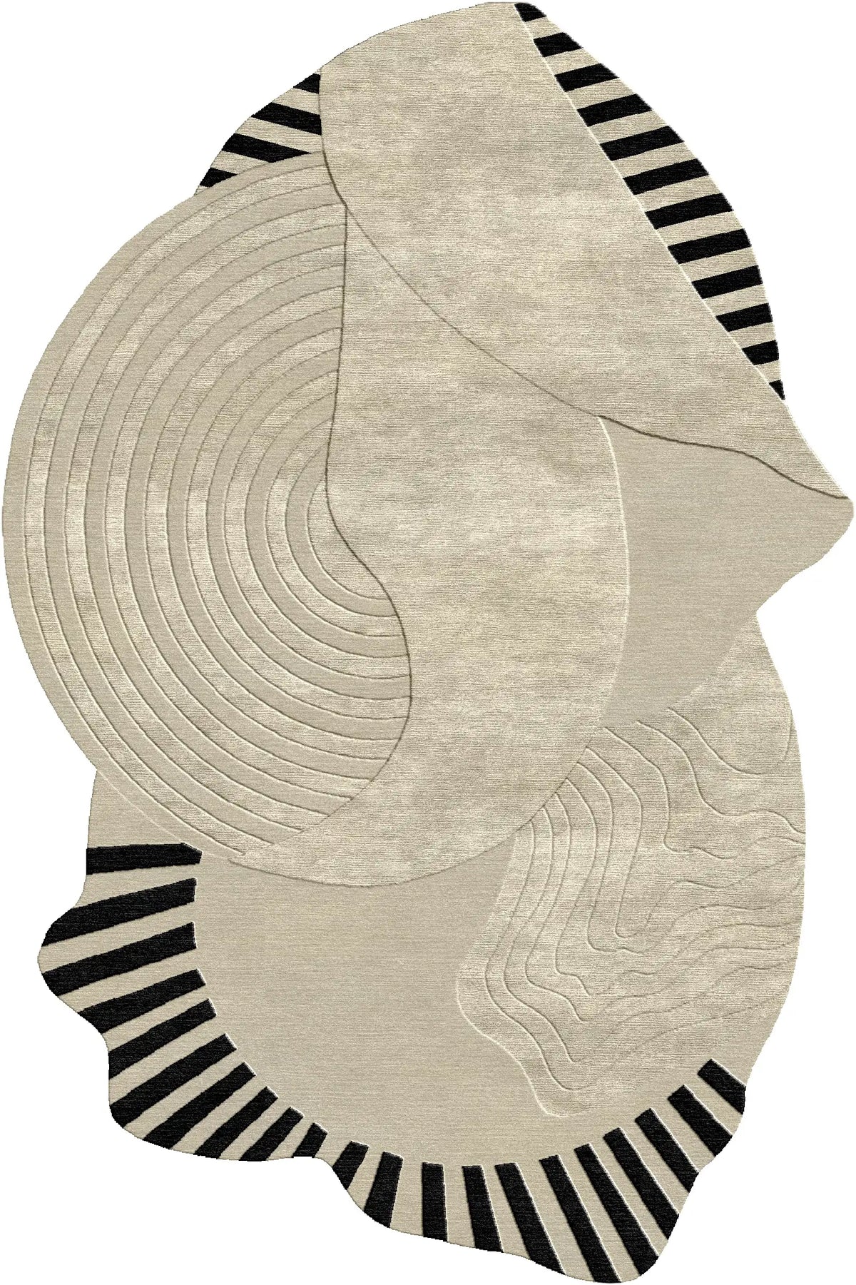 Elysian Drift Irregular Carpet & Rug