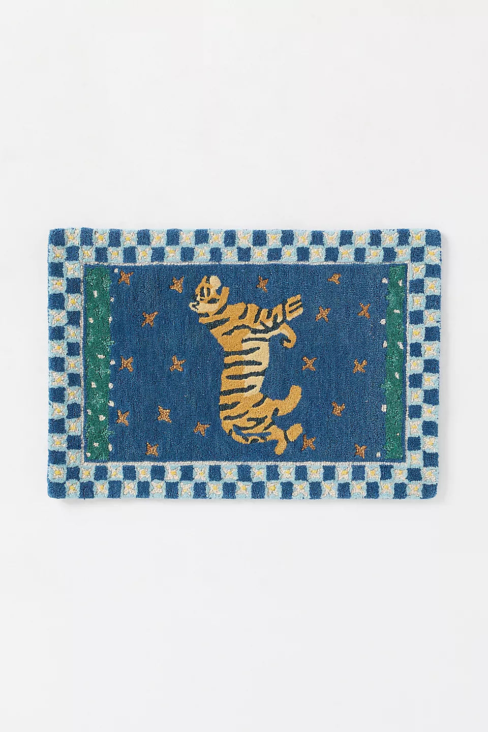 Printed Goods Tiger Hand-Tufted Wool Rug