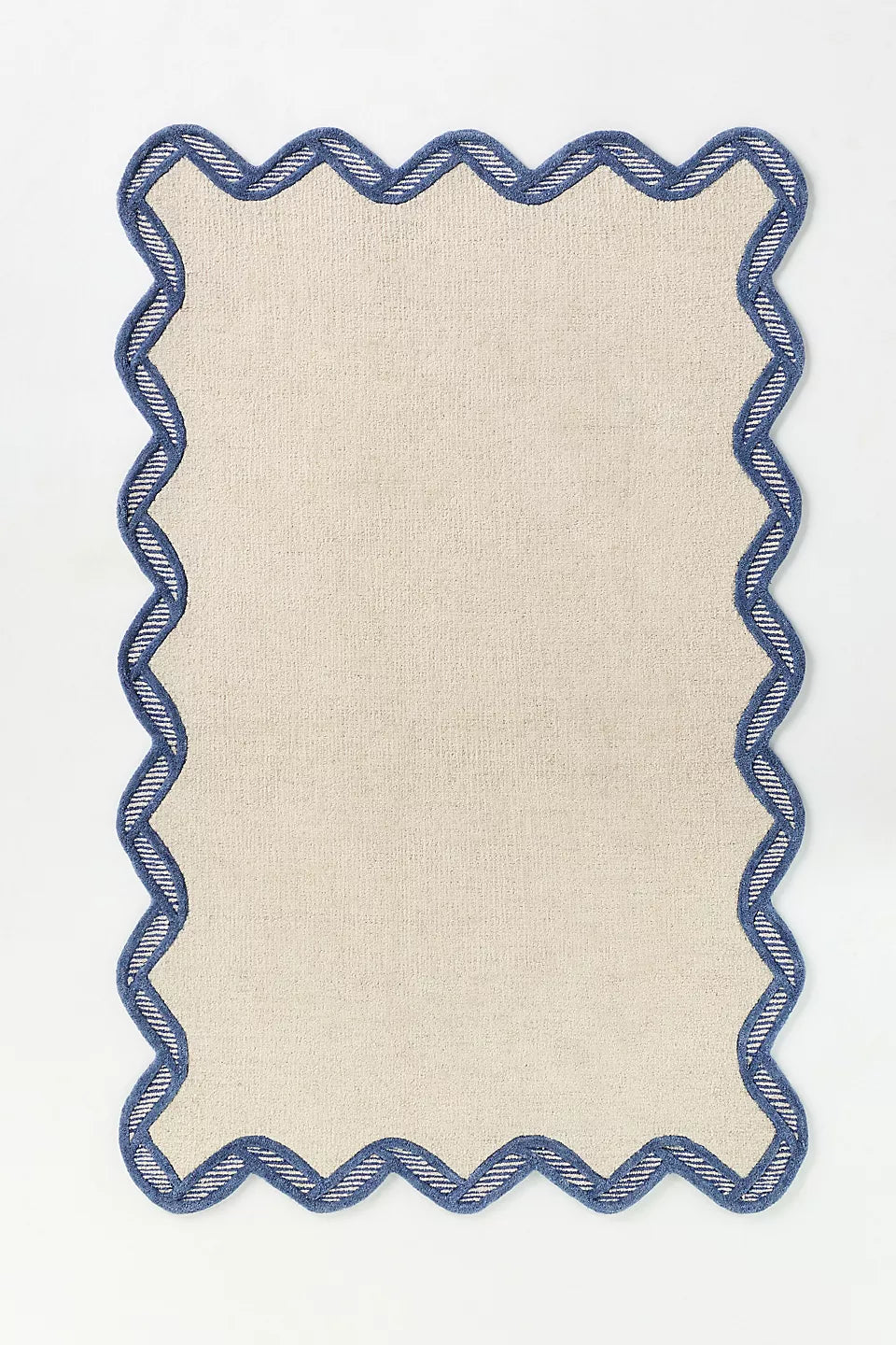 Scallop Border  Carpet & Rug Rugverse