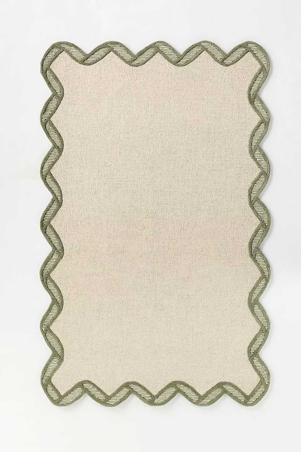 Scallop Border  Carpet & Rug Rugverse