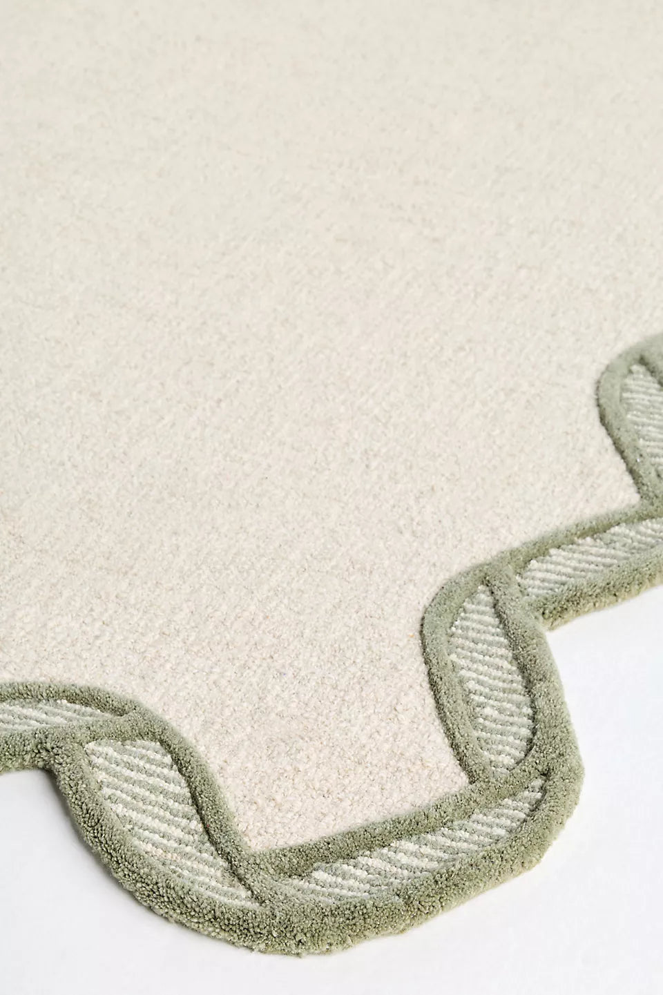 Scallop Border  Carpet & Rug Rugverse