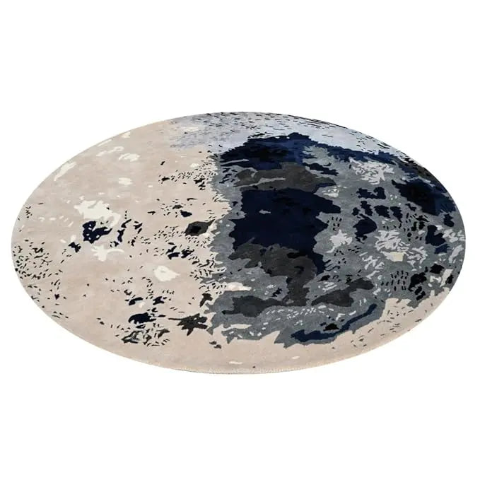 Moon Round Hand Tufted Carpet & Rug Rugverse