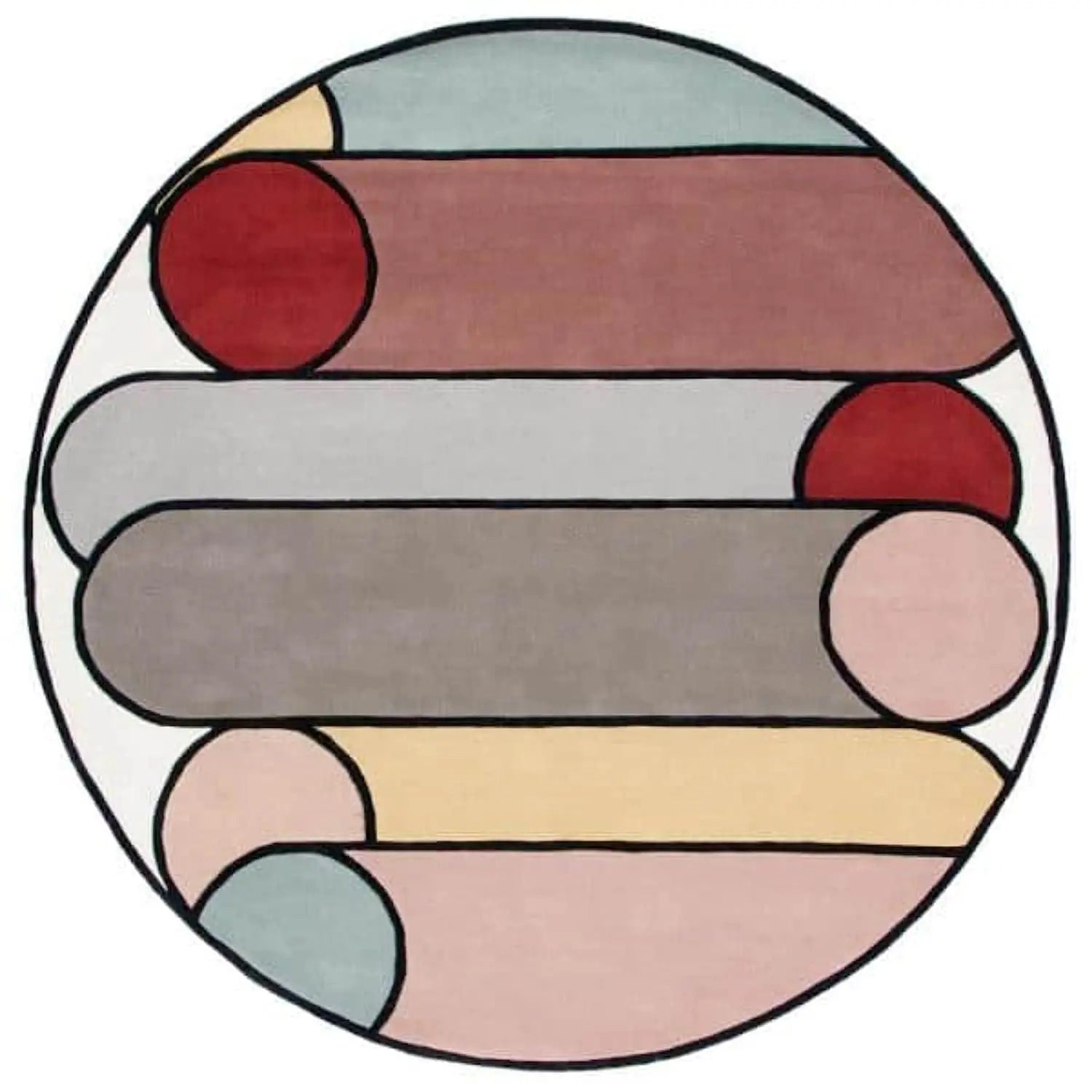 Velvezza Round Hand Tufted Carpet & Rug Rugverse