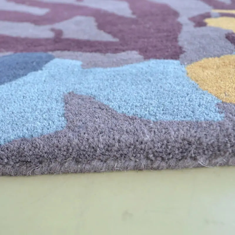 Petal Weave Foliage Hand-Tufted Rug Rugverse