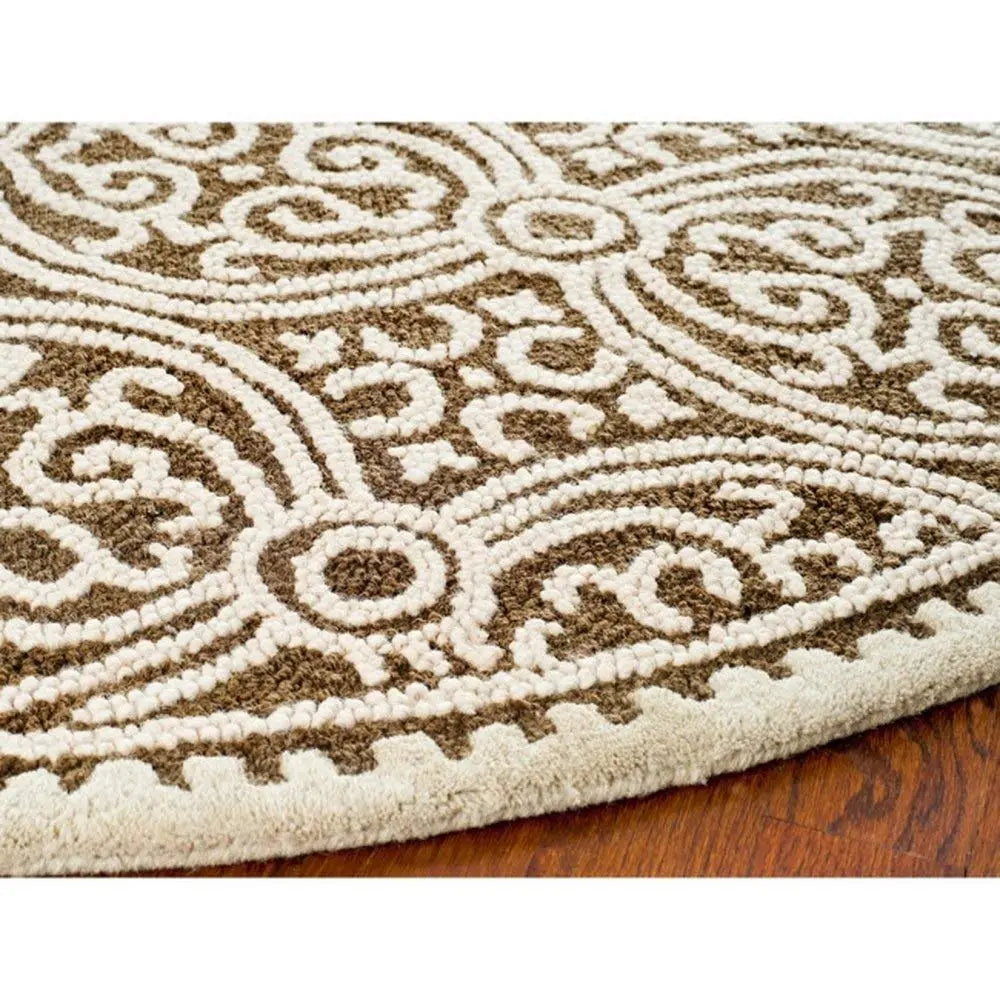 Orbia Round Hand Tufted Carpet & Rug Rugverse