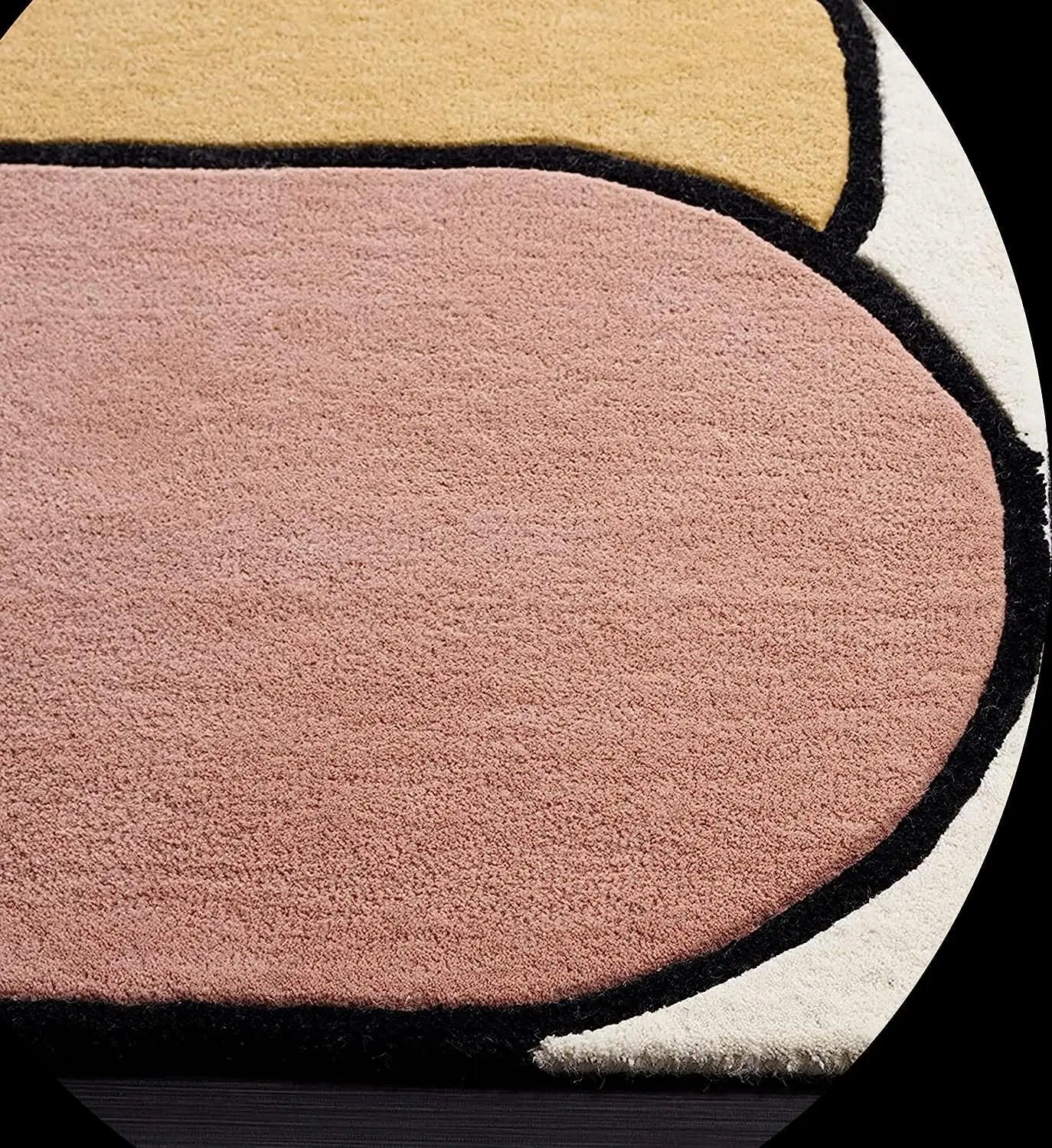 Velvezza Round Hand Tufted Carpet & Rug Rugverse