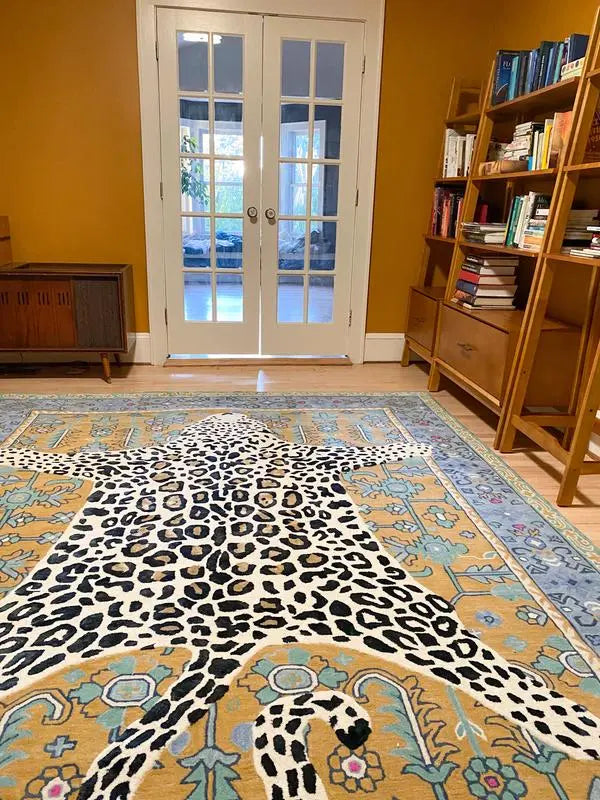 Octavia Leopard Tufted Rug Rugverse