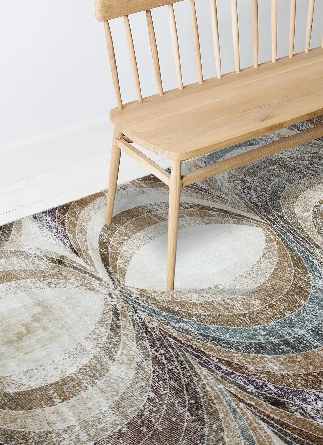 Contemporary Abstract Area Rug Rugverse