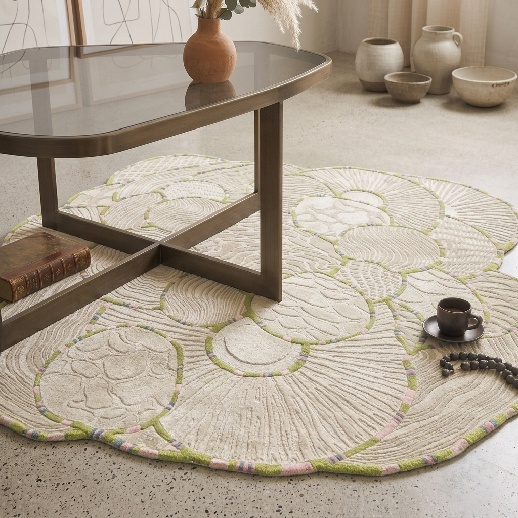 Graphic Dune Irregular Carpet & Rug