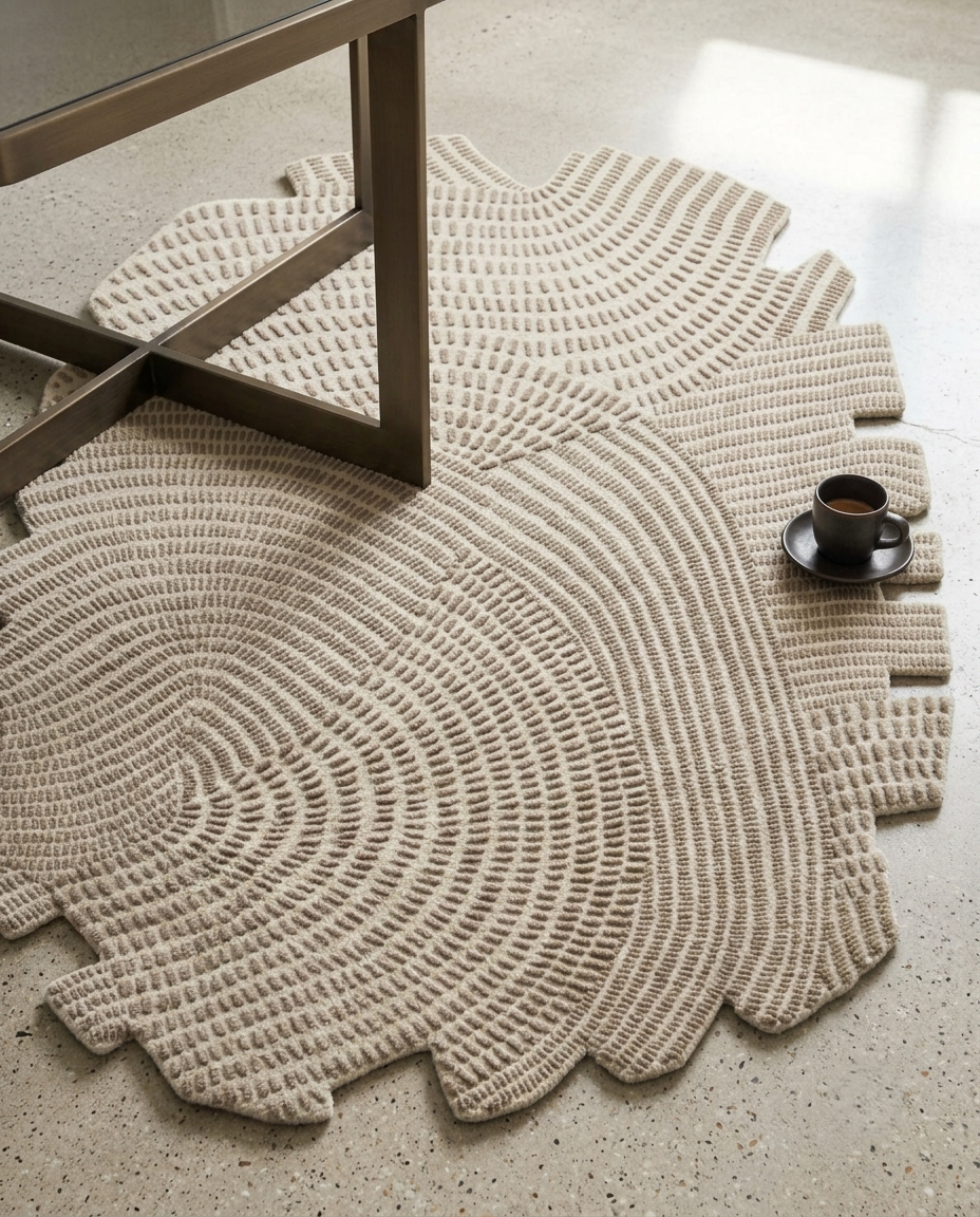 Dot Cascade Irregular Carpet & Rug