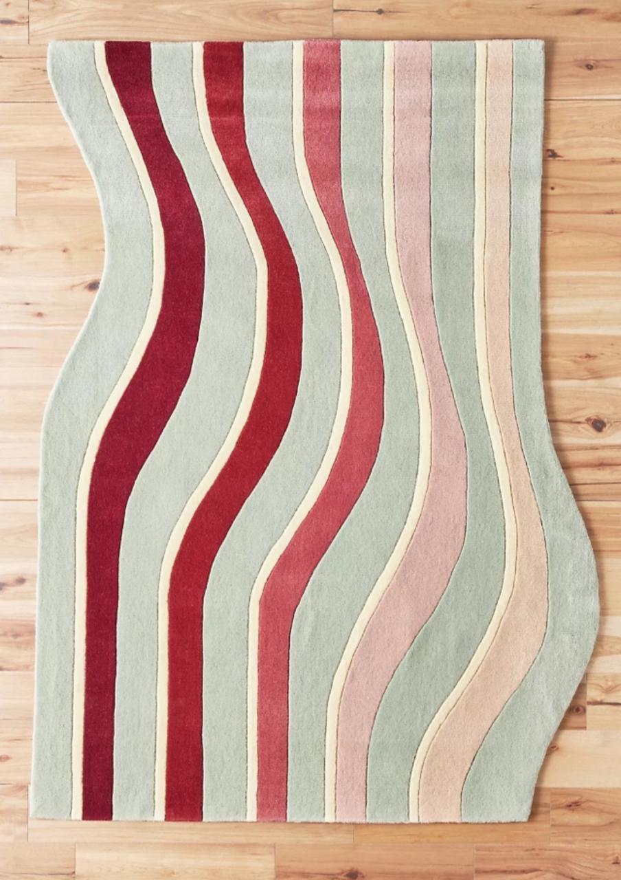 Remi Modern  Handmade Tufted Wool Area Rug For Bedroom Livingroom Office Kitchen Nursery Entryway modern Rug