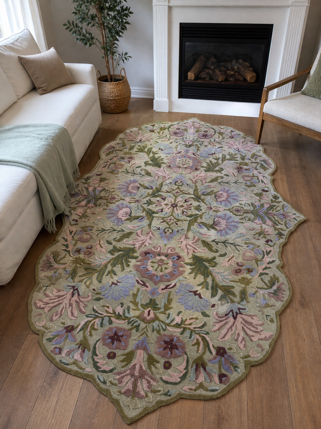 New Wild tropics Floral Rug Carpet