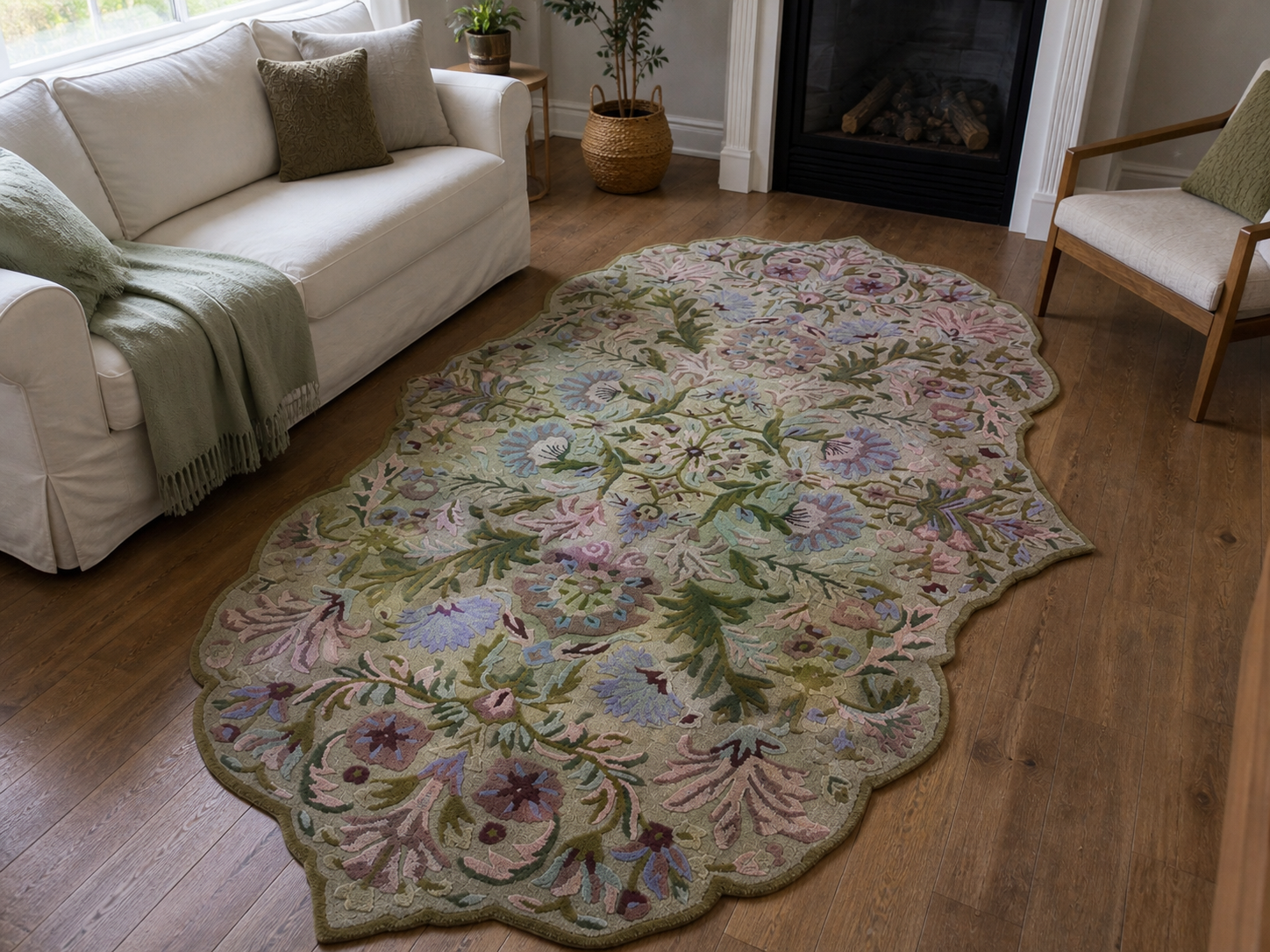 New Wild tropics Floral Rug Carpet