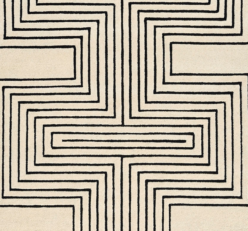 Paradox Geometric Carpet & Rug Rugverse