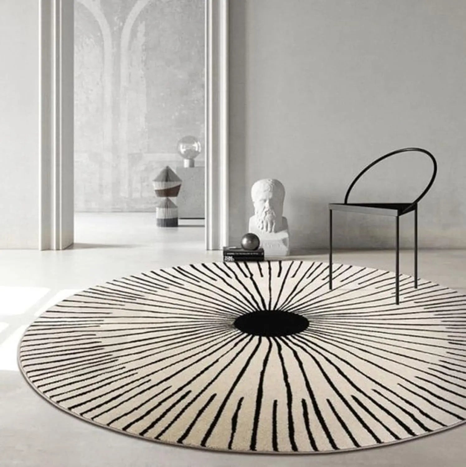 Softique Round Hand Tufted Carpet & Rug Rugverse
