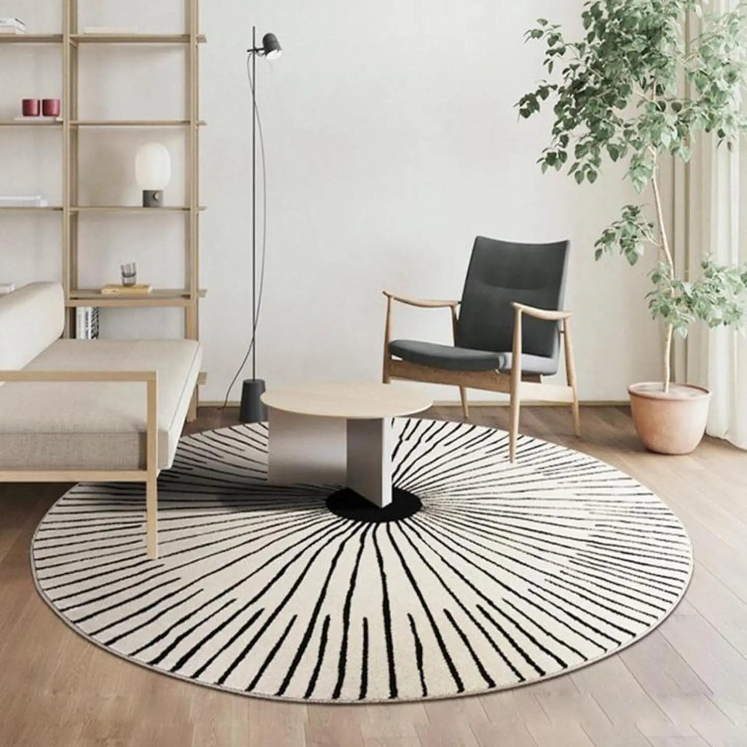 Softique Round Hand Tufted Carpet & Rug Rugverse