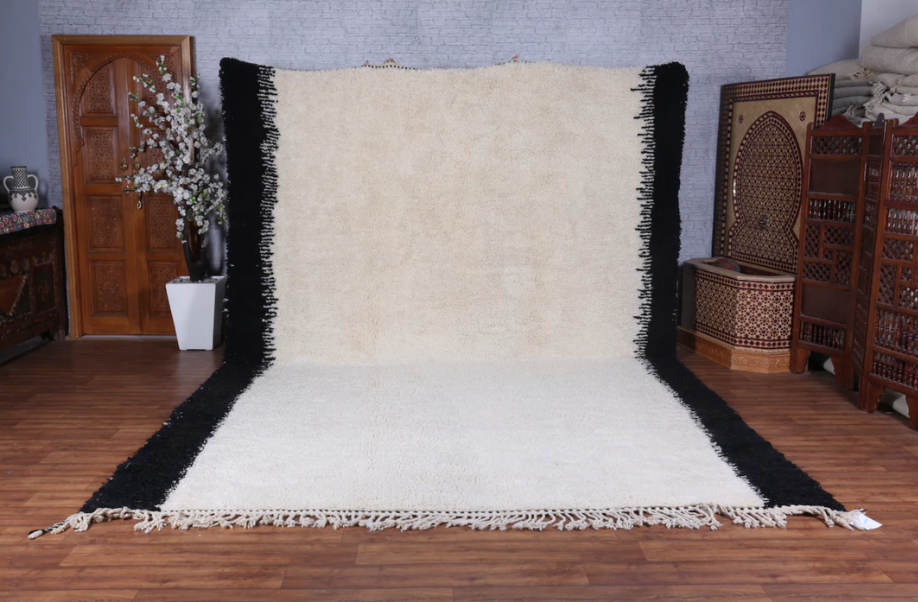 Beni Ourain berber Rug - Hand Wool Moroccan Rug - Custom Rug