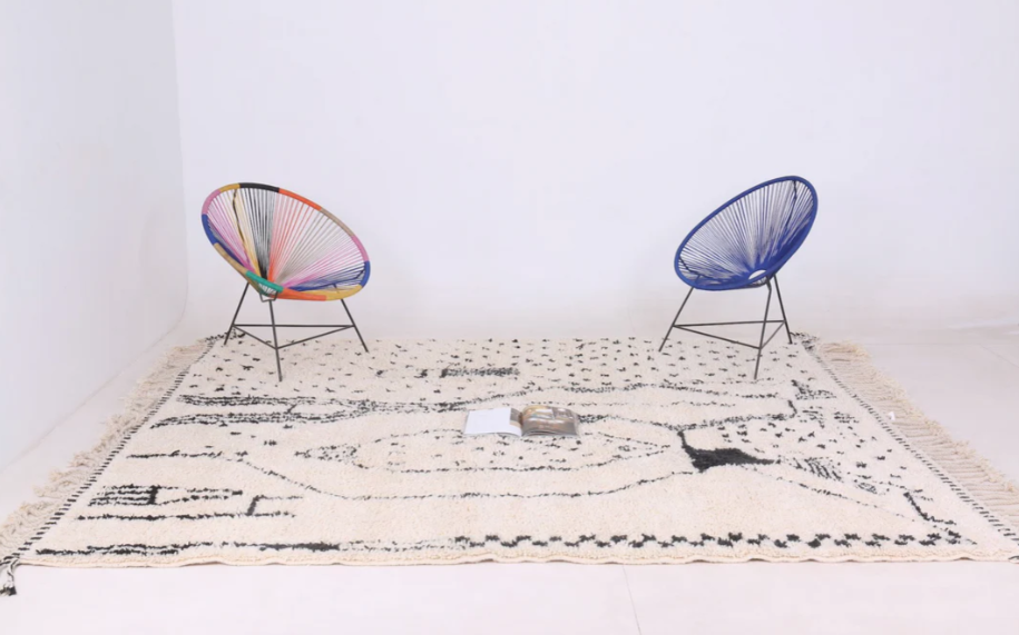 Berber Moroccan Rug - Beni Ourain Rug - Custom Rug