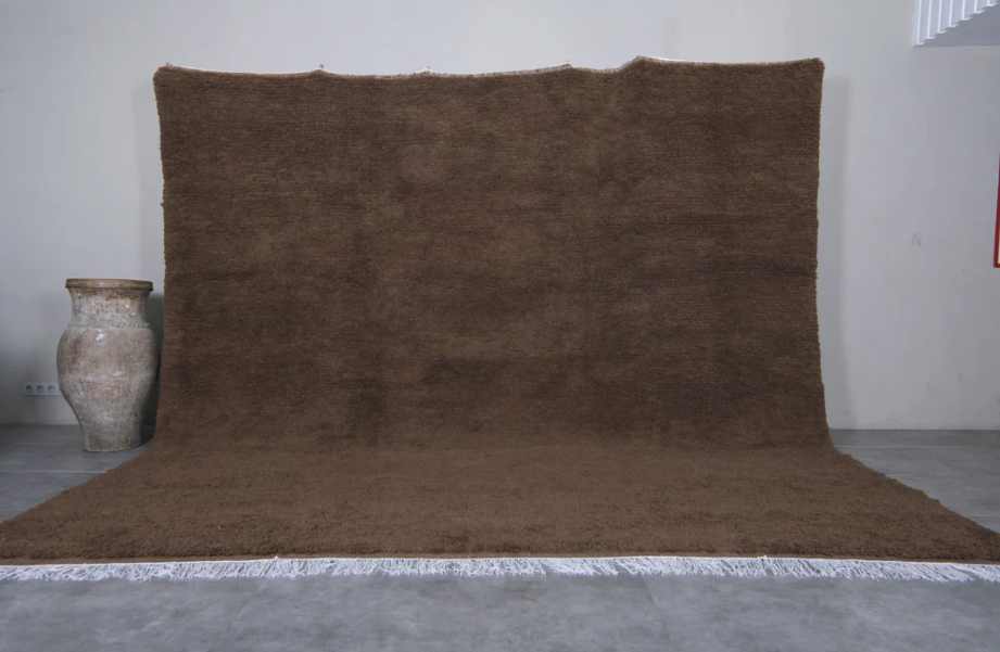 Berber Rug Brown - Custom area rug - Moroccan berber rug