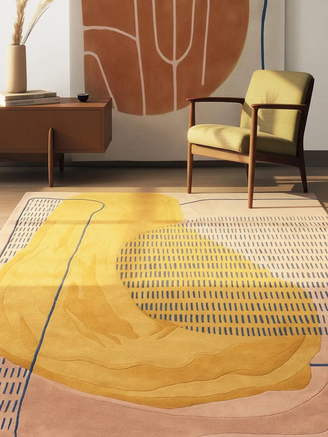 City Pear Tufted Rug Rugverse