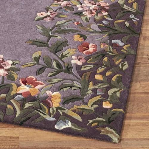 Fiona Rectangle Floral Carpet Rugverse