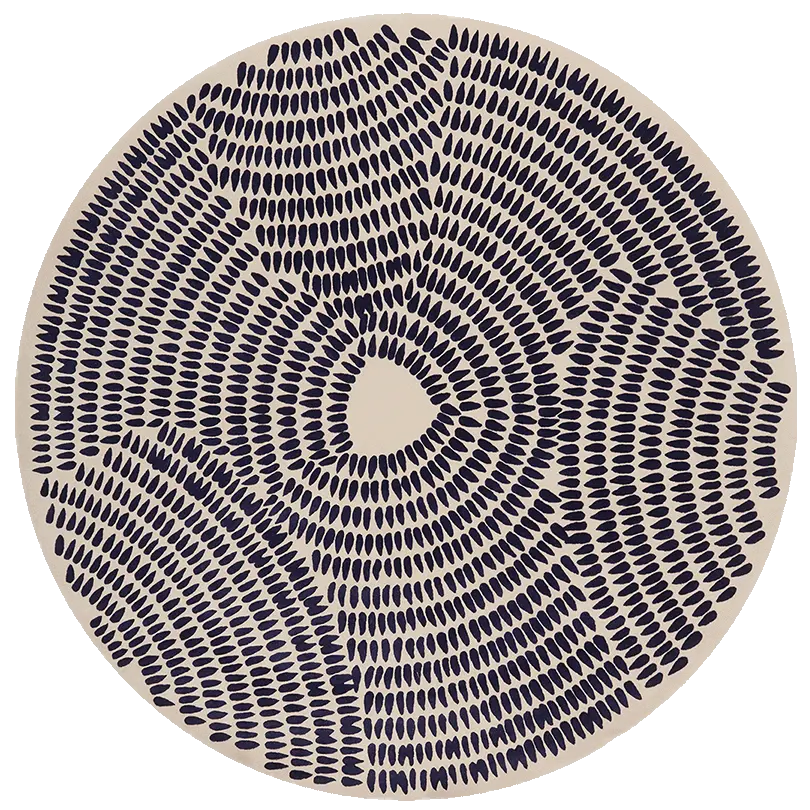 Calender Stone Round Rug Rugverse