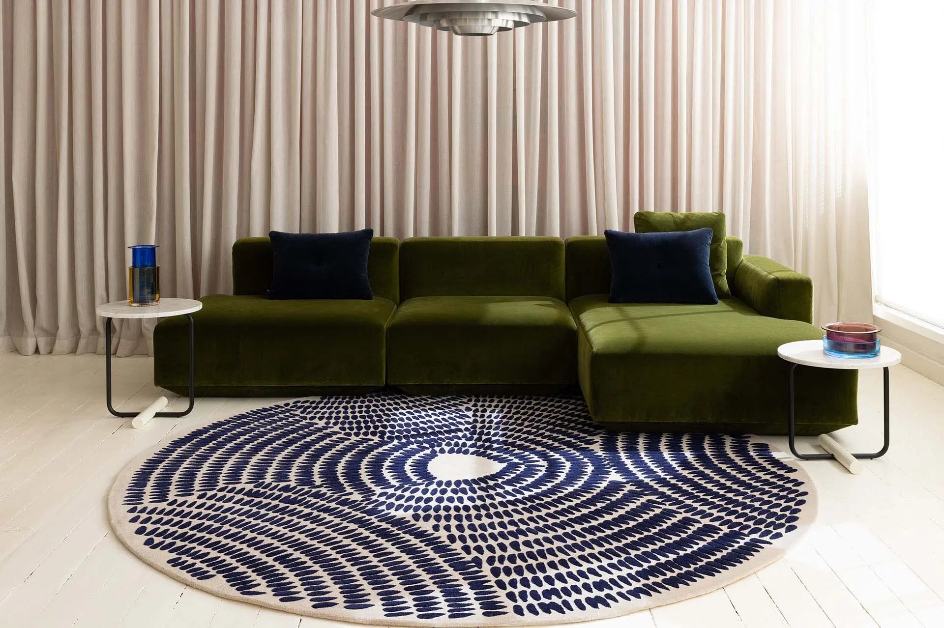 Calender Stone Round Rug Rugverse
