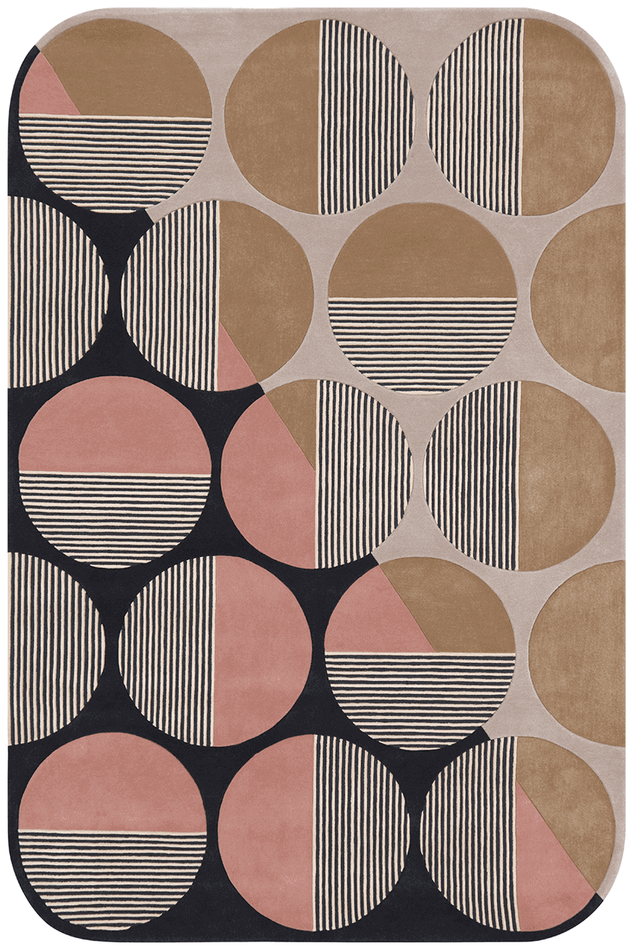 Newton Handmade Tufted Wool Area Rug For Bedroom Livingroom Office Kitchen Nursery Entryway modern Rug