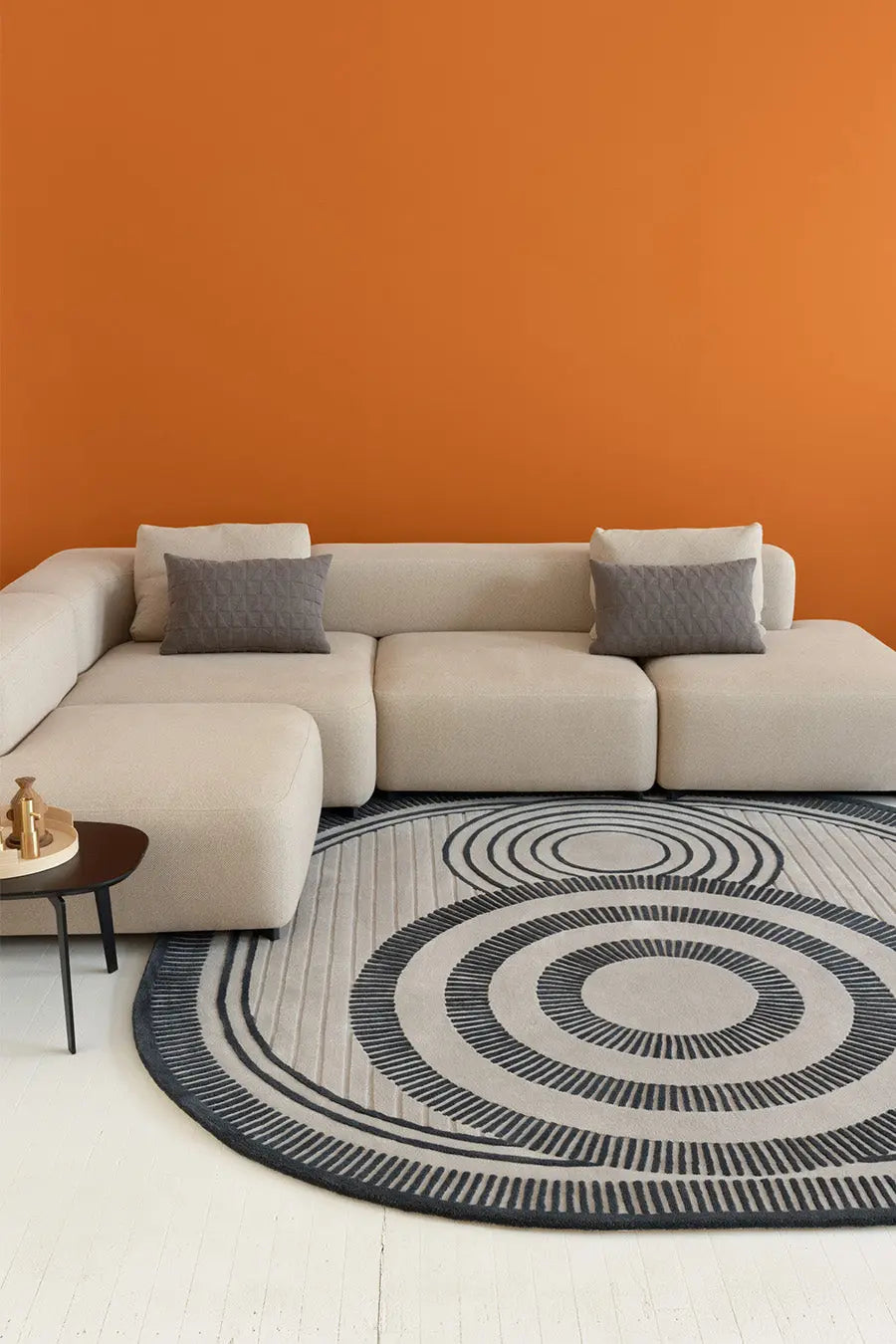 Sun Dial Round Rug Rugverse