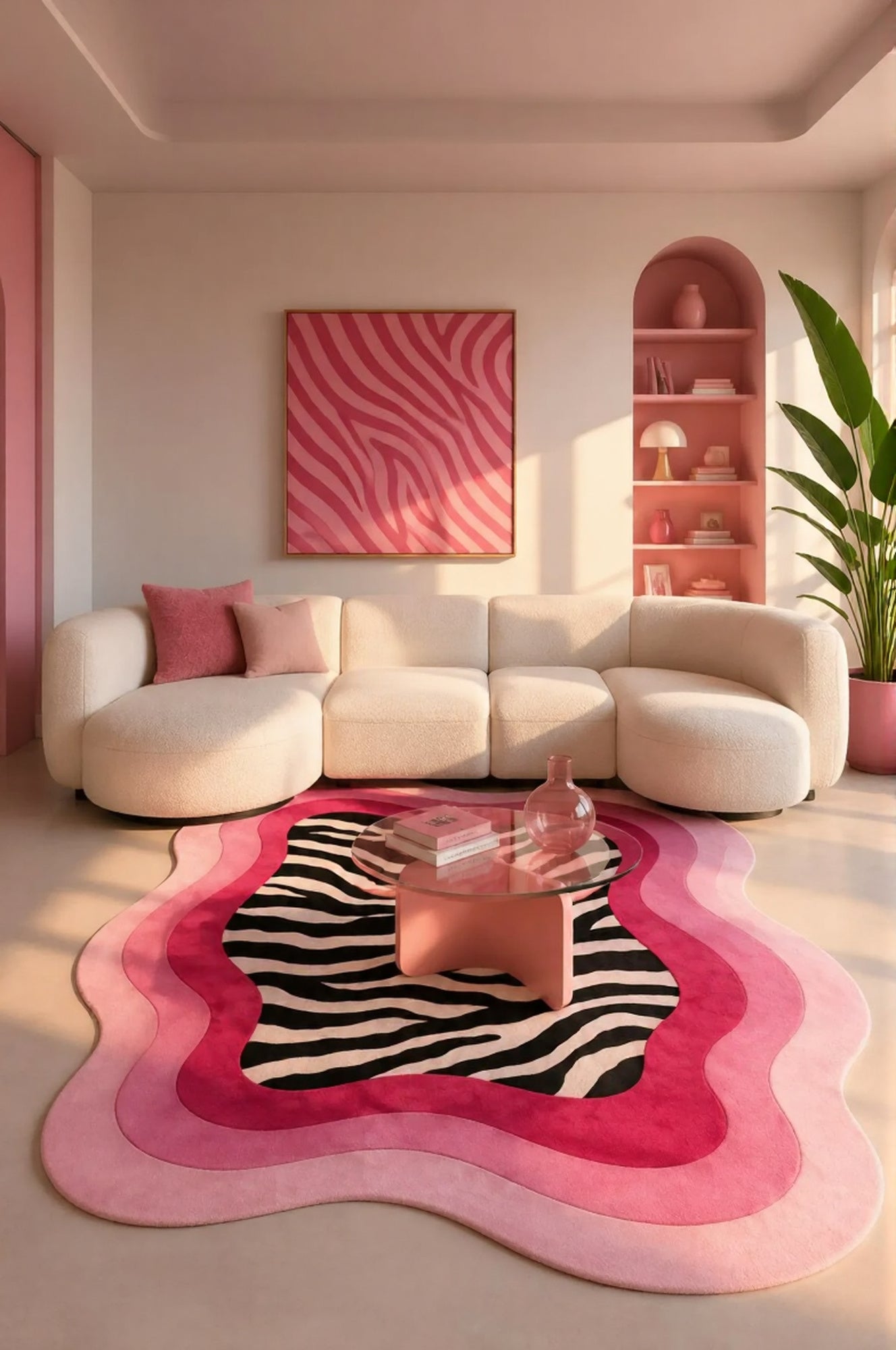 Barbiecore Carpet & Rug