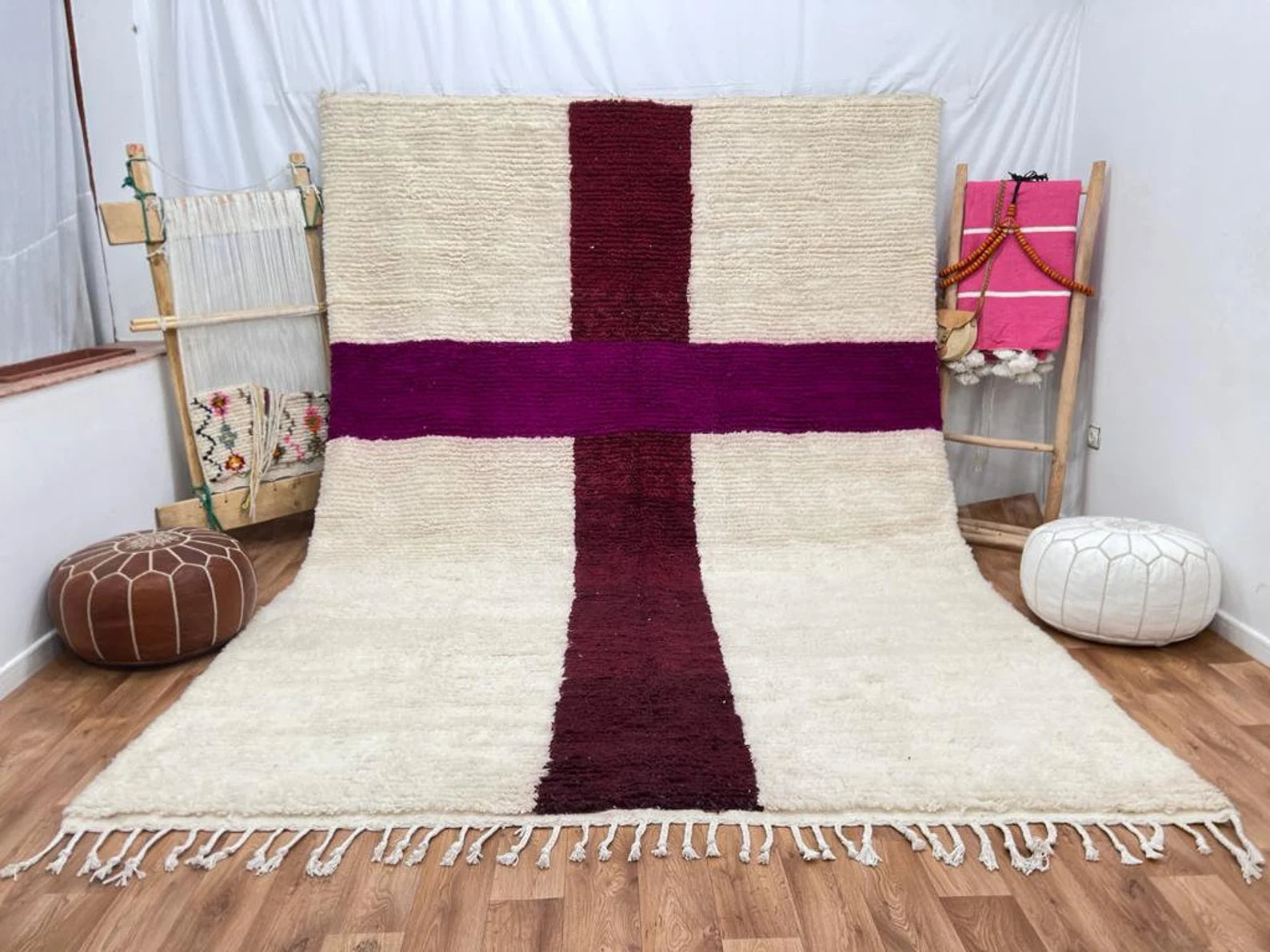 Boujad Hand Knotted Carpet & Rugs