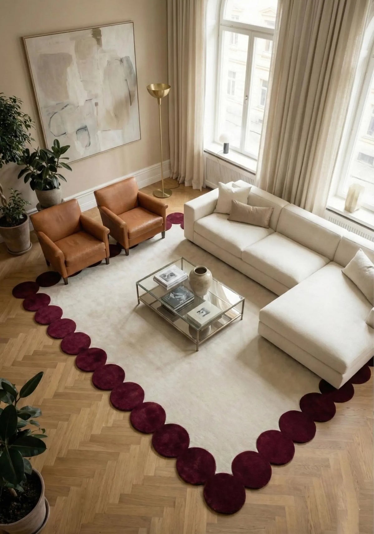 Burgundy Carpet & Rug
