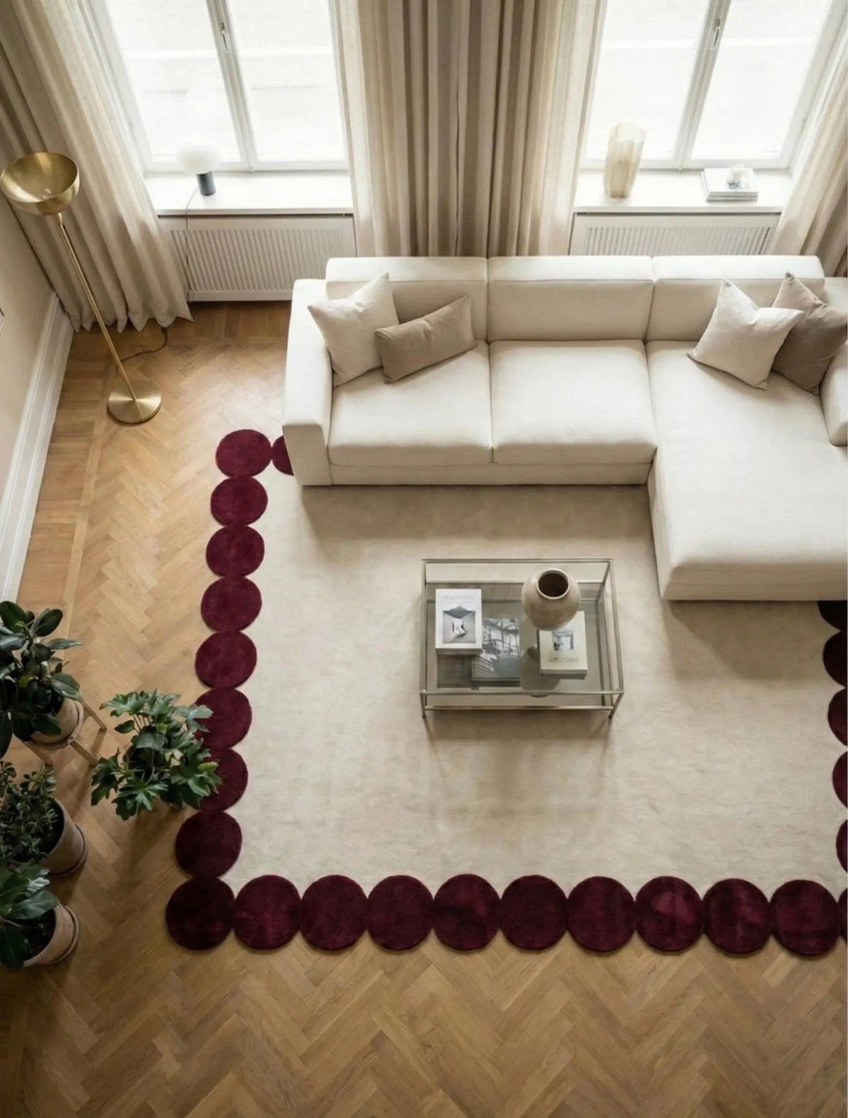 Burgundy Carpet & Rug