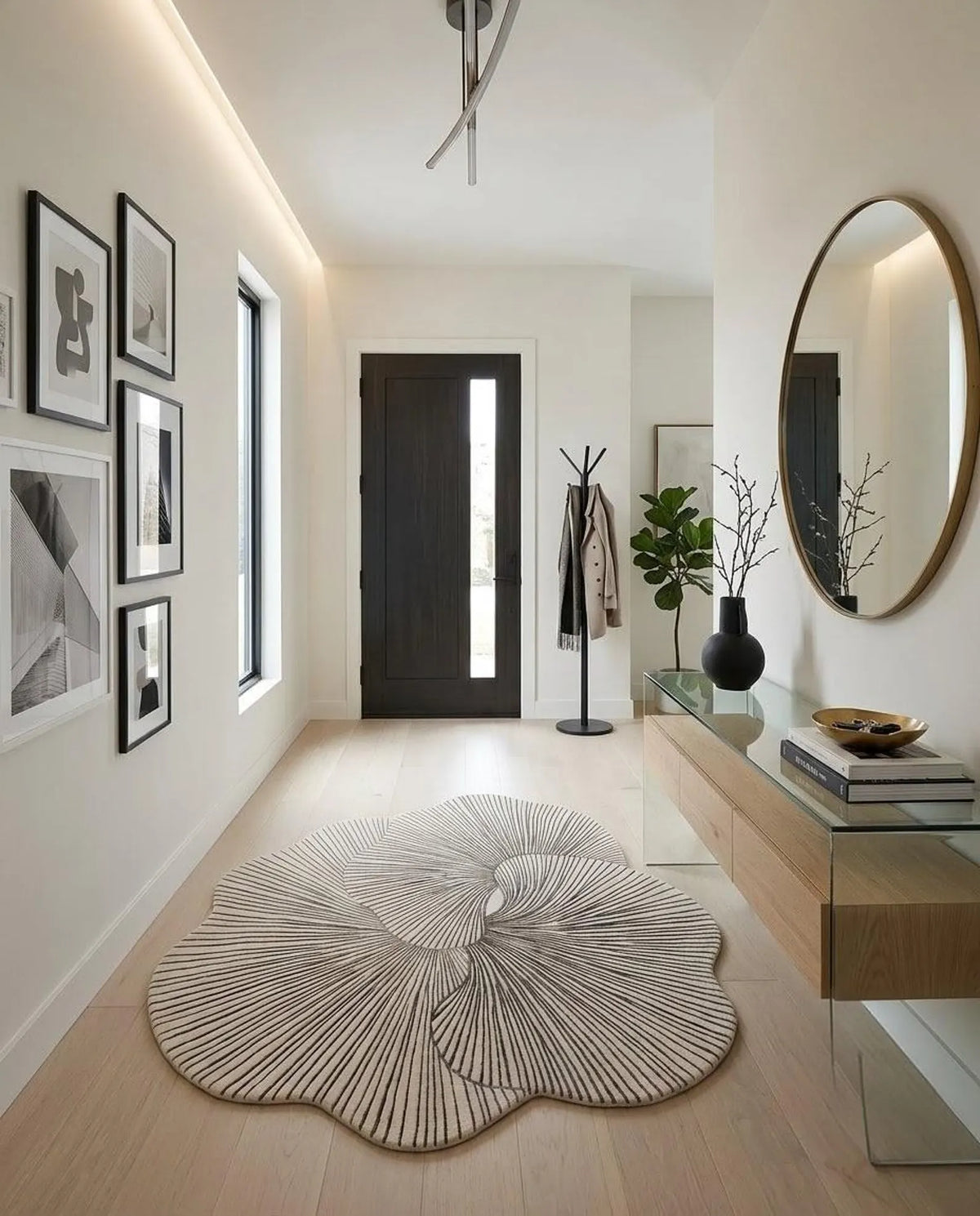 Kinetix Carpet – hand tufted irregular shaped carpet | Irregular Carpets by Rugverse (view 3)
