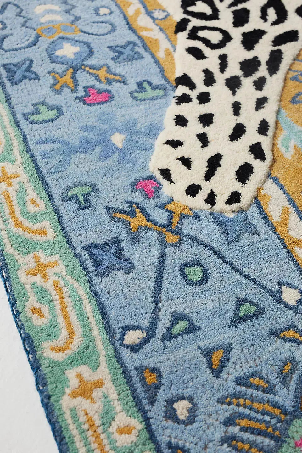 Octavia Leopard Tufted Rug Rugverse