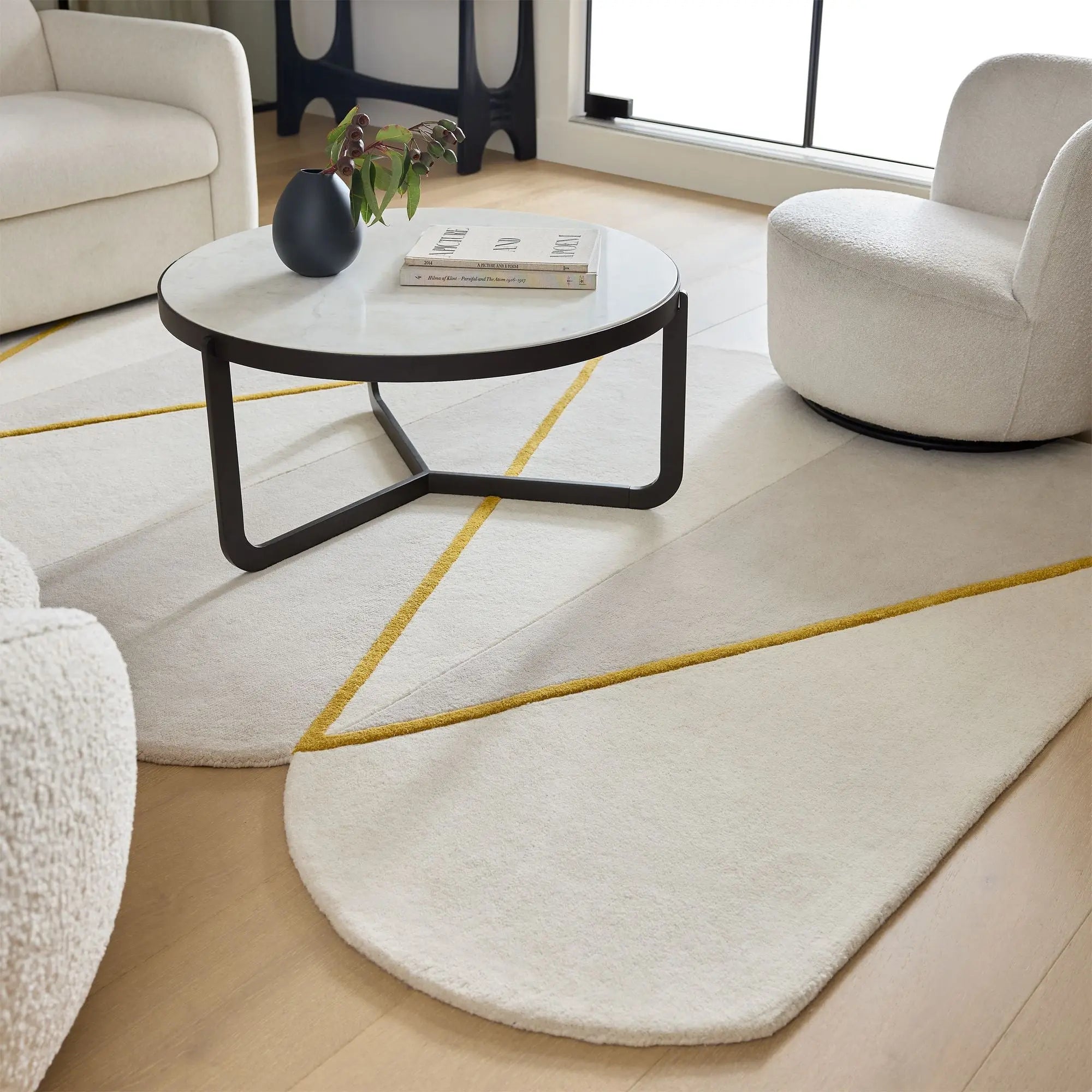 Pop Scalloped Carpet & Rug