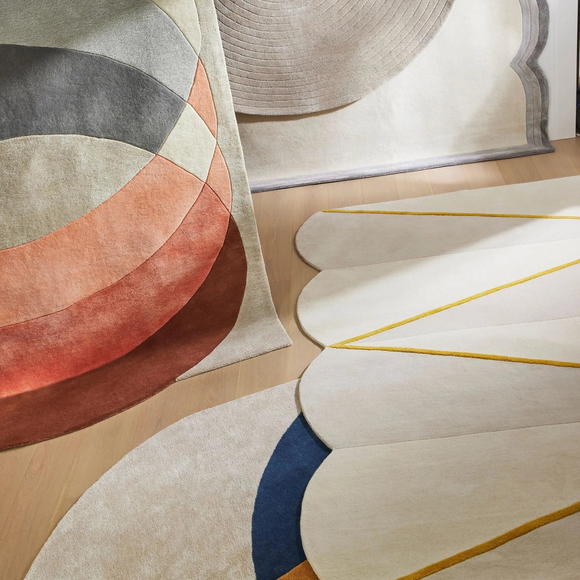 Pop Scalloped Carpet & Rug Rugverse