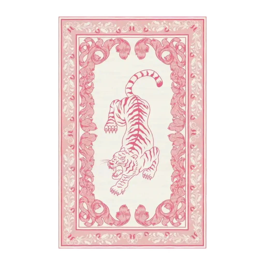 Prowess in Pink Garden Hand-Tufted Rug