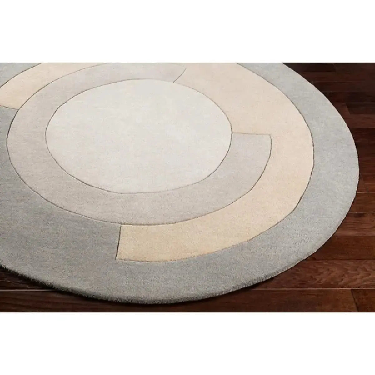 Circluxe Round Hand Tufted Carpet & Rug Rugverse