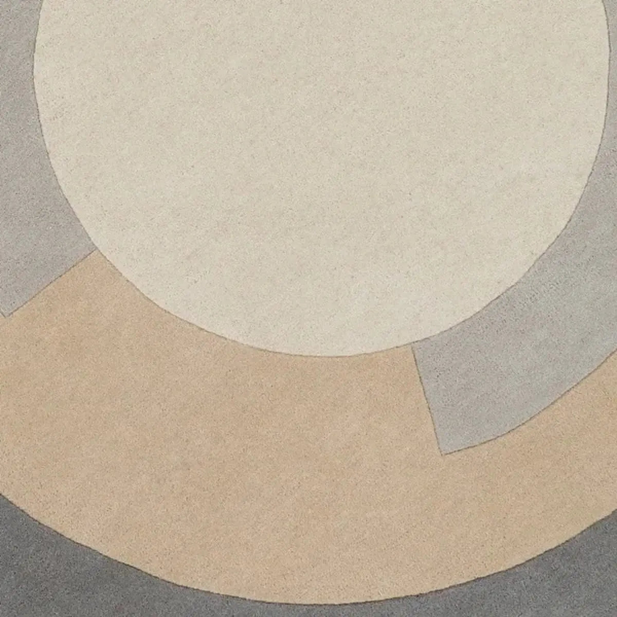 Circluxe Round Hand Tufted Carpet & Rug Rugverse